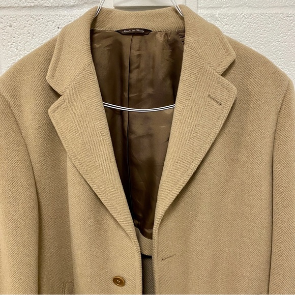 Canali Tan Coat 40R - Picture 2 of 16